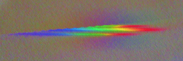 Prism Rainbow Print