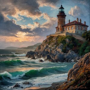 Majestic lighthouse 