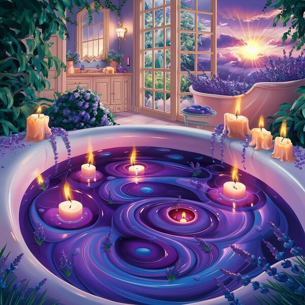 Luxurious lavender  Print