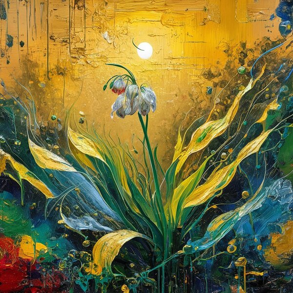 Life nature golden  Print