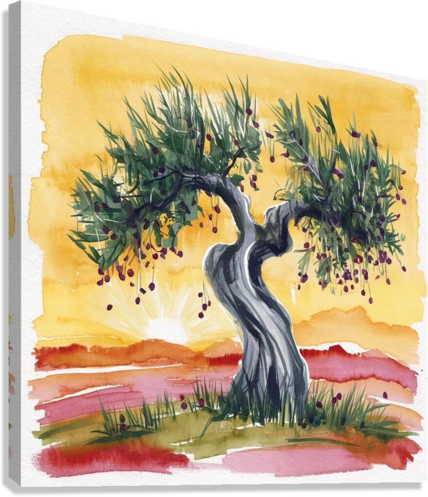 Andalusian countryside  Canvas Print