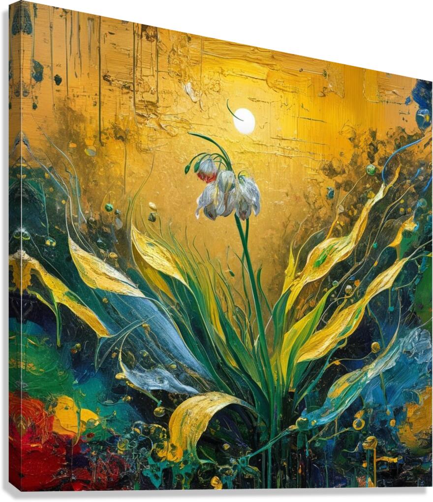 Life nature golden  Canvas Print