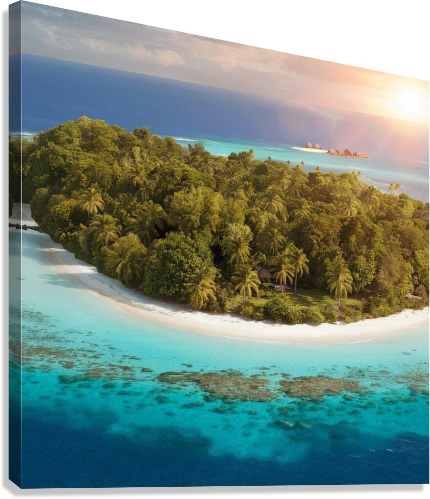 Island  Canvas Print