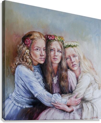   Three sisters  Canvas Print