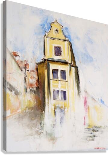 Streets Canvas Print
