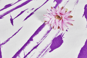 Pink flower of succulent plant