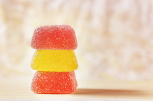 Jelly fruit candies