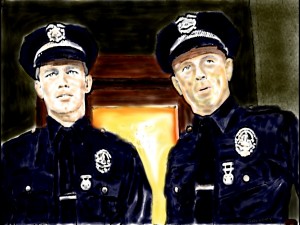 Cops  by J Gregory Print