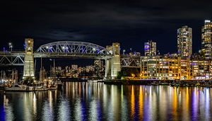 Vancouver BC - The Burrard Street Bridge