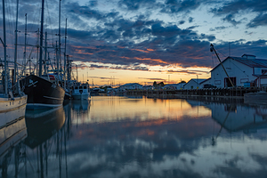 After Sunset at the Steveston Marina