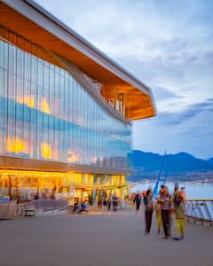 Vancouver BC - Impressionistic Trade and Convention Centre
