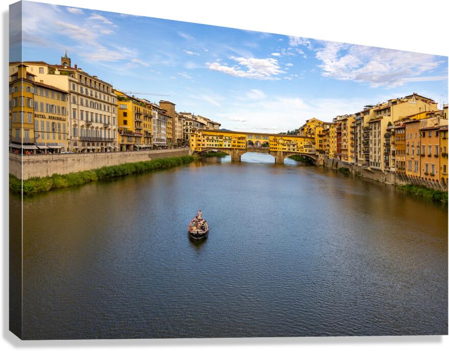 Florence Italy - Ponte Vecchio Canvas Print