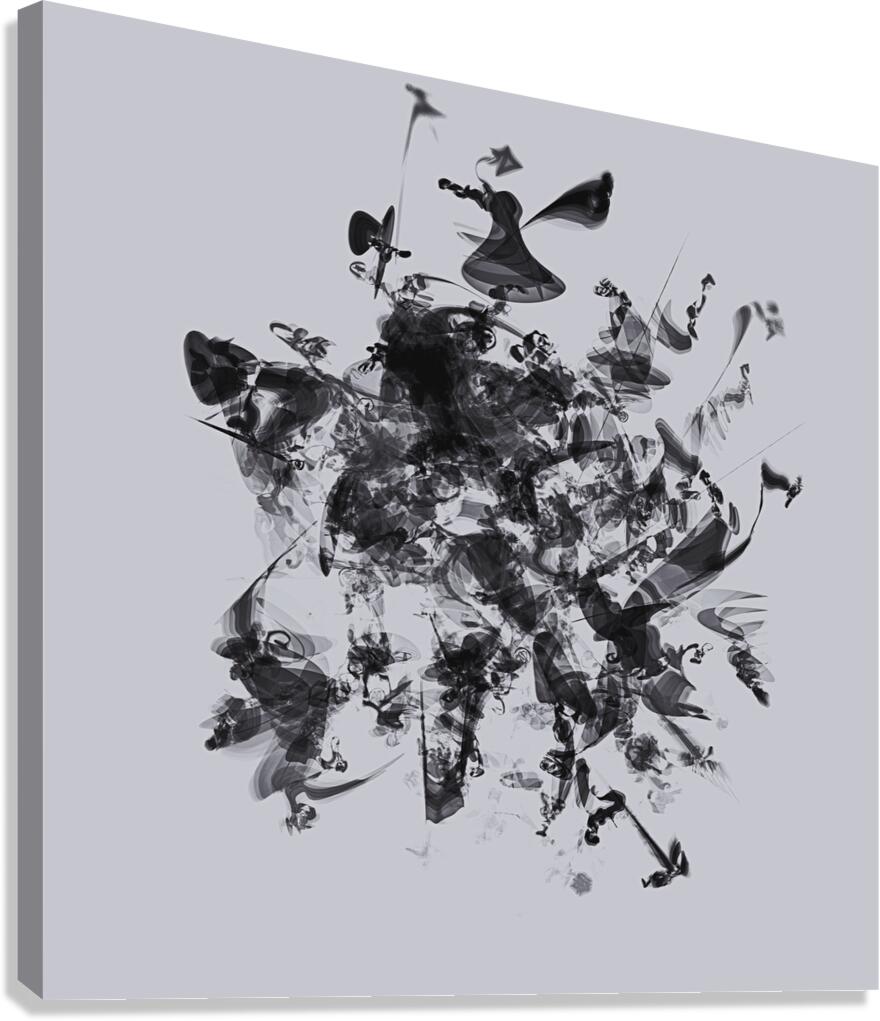 Buyin Air White Canvas Print