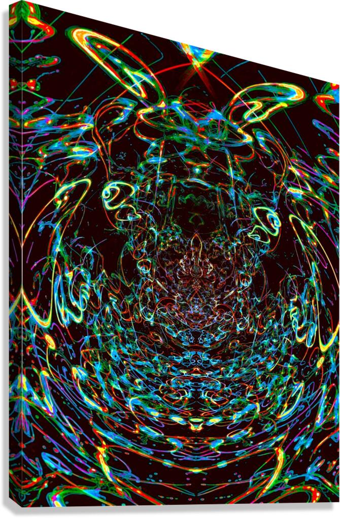 wornhead Canvas Print