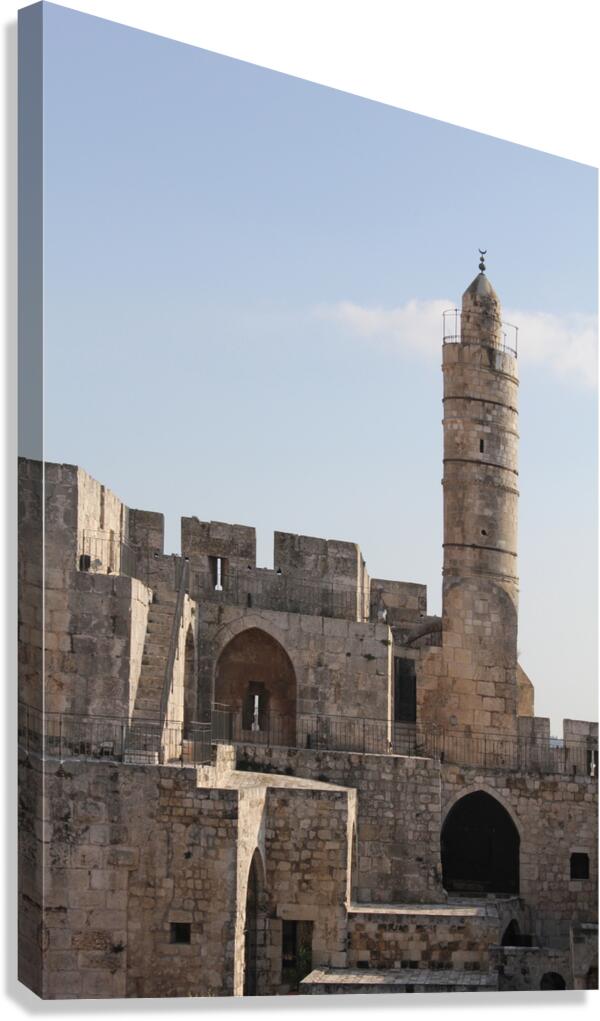 Old City Canvas Print