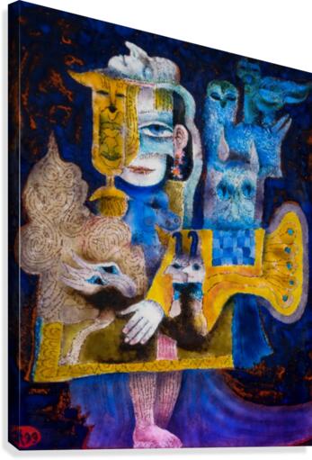 Enthralling Magus Canvas Print