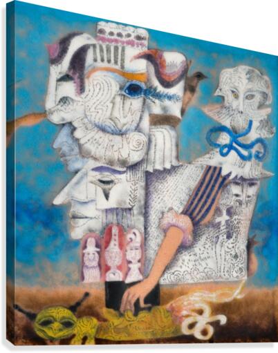 Tell Me More Canvas Print