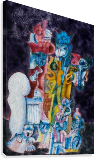 Evanescent Nightfall Canvas Print