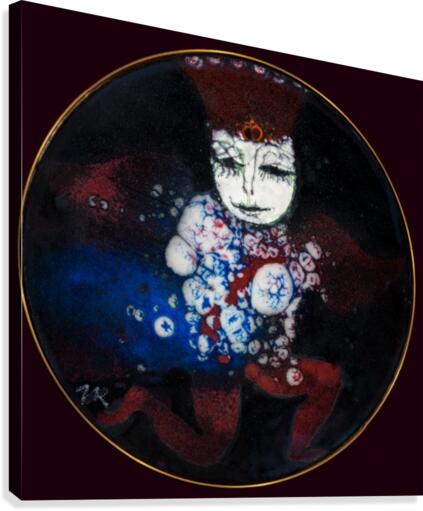 Subliminal Dissipation Canvas Print