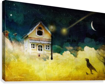 Oh no.... Canvas Print