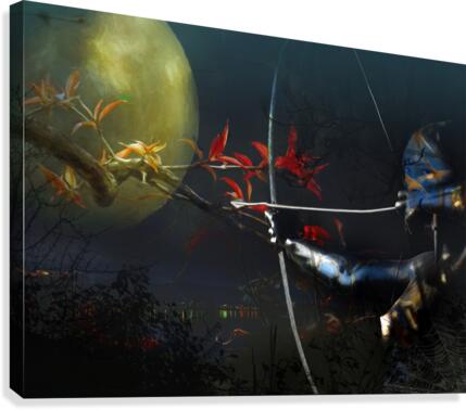 The Archer Canvas Print