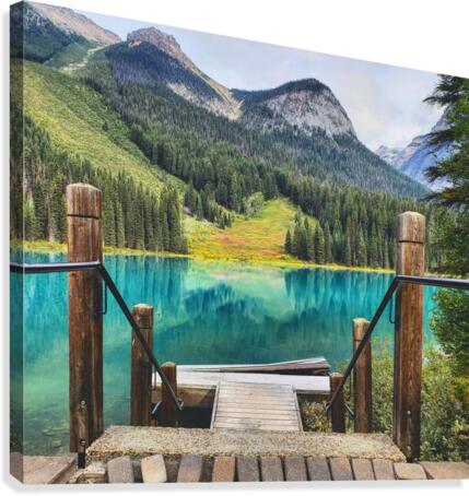 Emerald Lake  Canvas Print