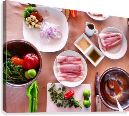 Ceviche  Canvas Print