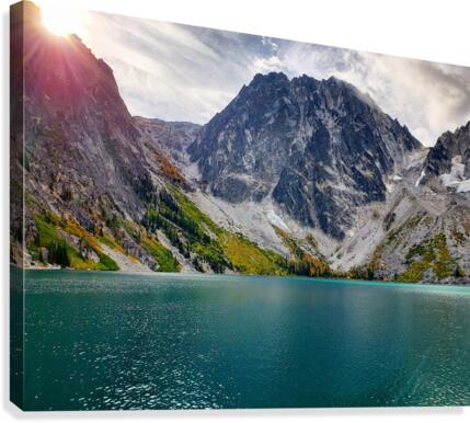 Colchuck lake Canvas Print