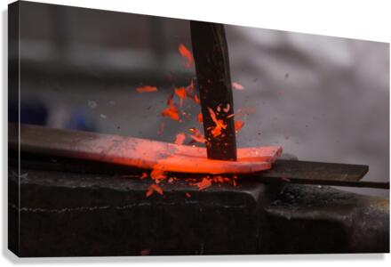 Metal Works Canvas Print