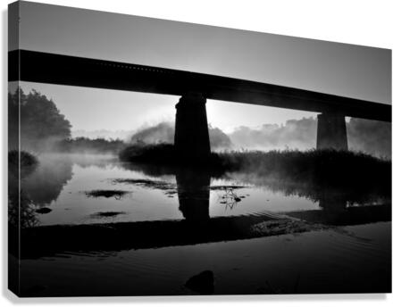 Freeport Bridge 2 Canvas Print