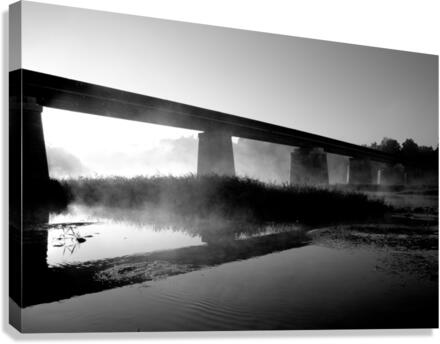 Freeport Bridge Canvas Print