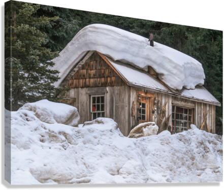 Barkerville Cabin Canvas Print