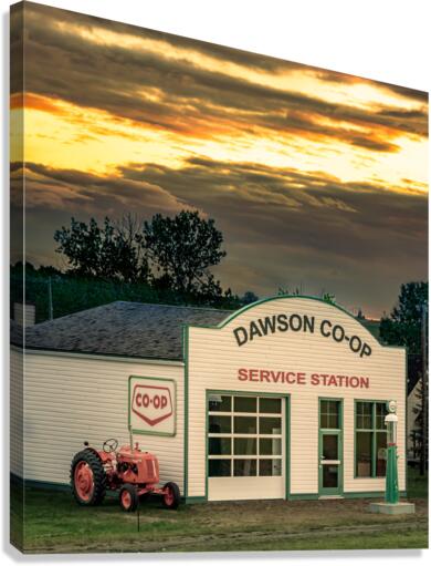 Dawson Co Op Canvas Print