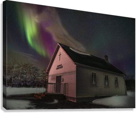 Divine Lights Canvas Print