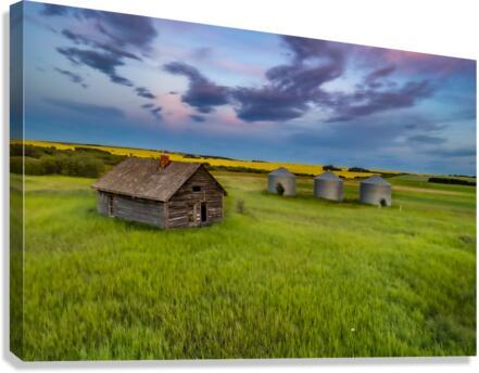 Granaries Canvas Print
