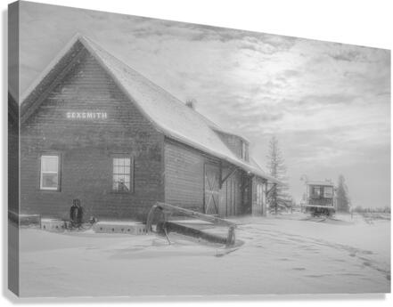 Train Station Canvas Print