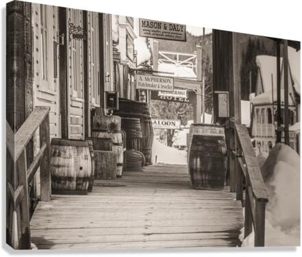 Barkerville Canvas Print