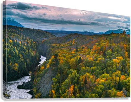 Bulkley River Canvas Print