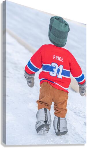 Future Goaltender Canvas Print