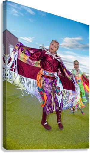 Fancy Dancers Canvas Print