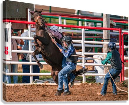 Rodeo Time Canvas Print