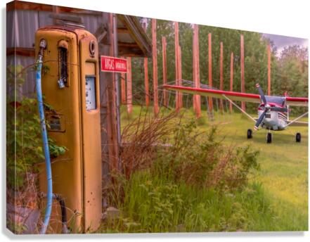 Av Gas Canvas Print