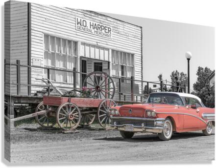 Buick on Main Canvas Print