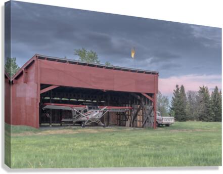 The Hangar Canvas Print