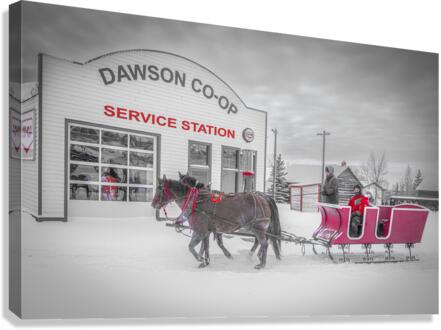 Fill er Up Canvas Print