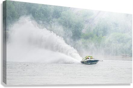 River Racing Canvas Print