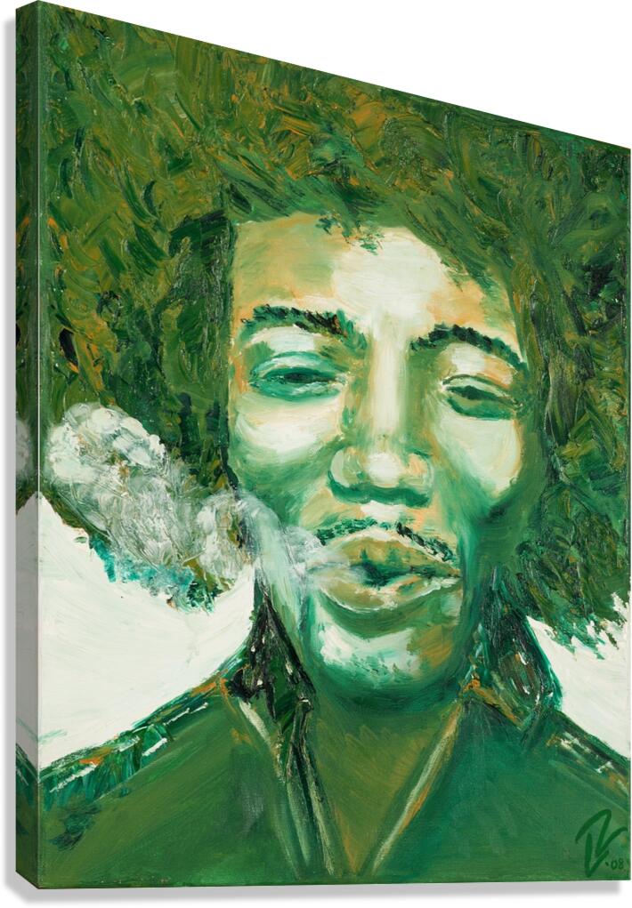 smokin Canvas Print
