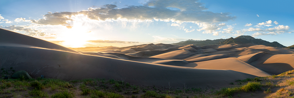 Dunefield Sunset Print