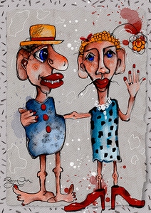 He Only Had Eyes For Her”