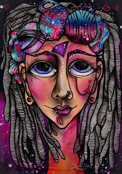 She Dreams in Colour by RobzLipner